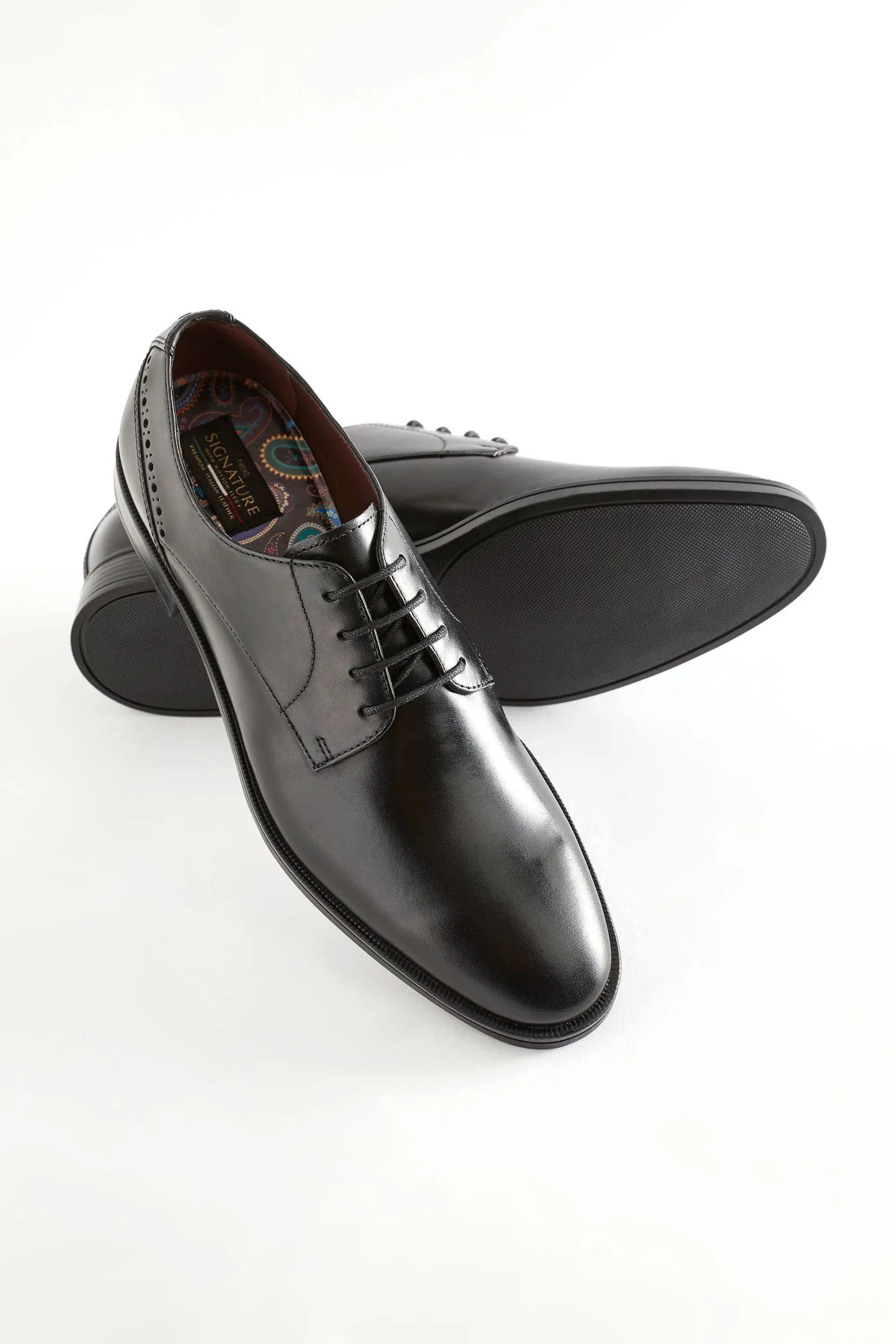 Signature - Scarpe Derby in pelle    