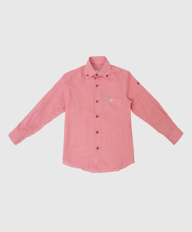 Stefano Ricci Maglietta rossa per bambini con motivo YC002677LJ1656