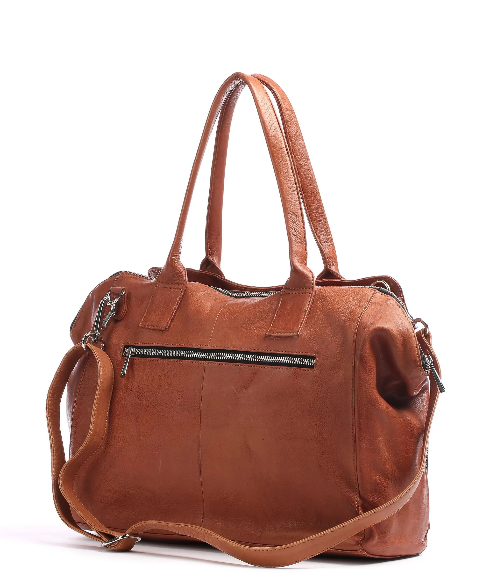  Still Nordic Anouk Anouk Borsa shopper 13″ pelle di vacchetta grana cognac  