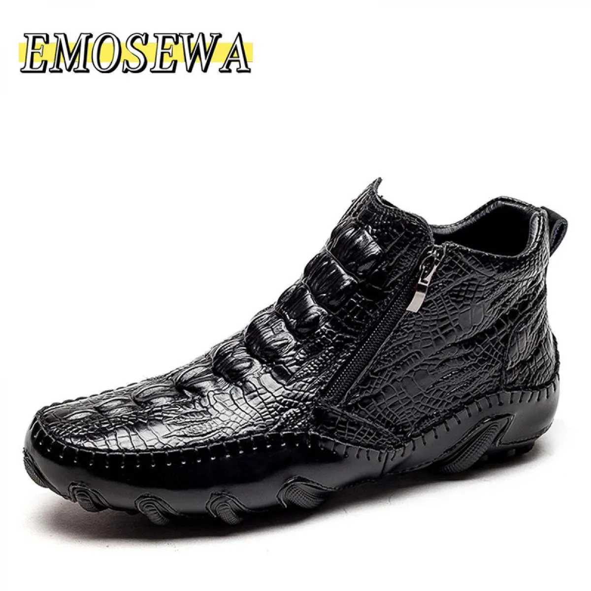 Stivali da uomo Moda invernale Stivaletti Chelsea Uomo Uomo caldo Autunno inverno