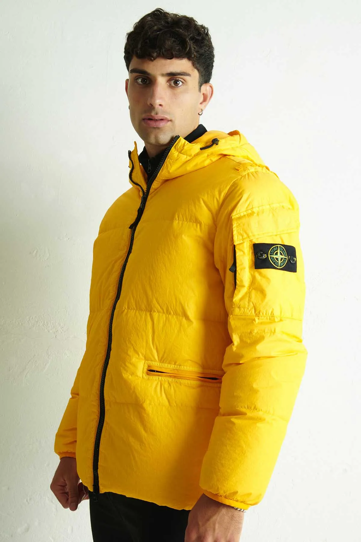STONE ISLAND Piumino con cappuccio