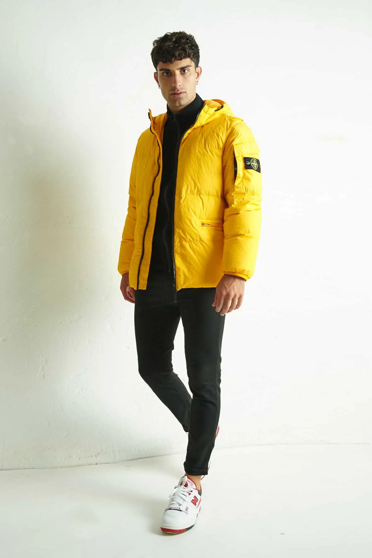 STONE ISLAND Piumino con cappuccio