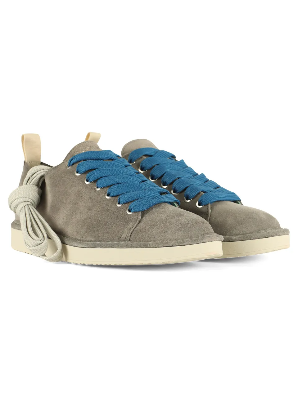 Stringate in suede P01