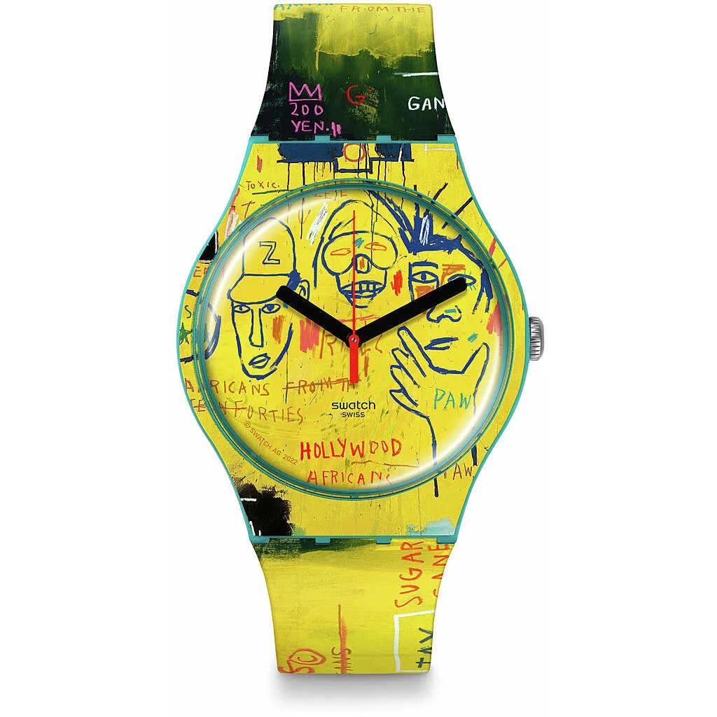 Swatch Jean-Michel Basquiat orologio solo tempo