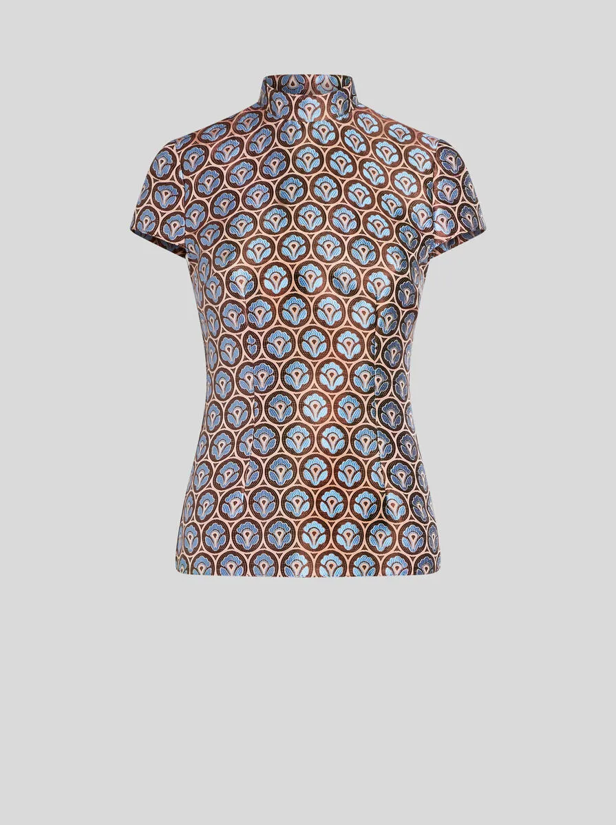 TOP IN JACQUARD LUCIDO