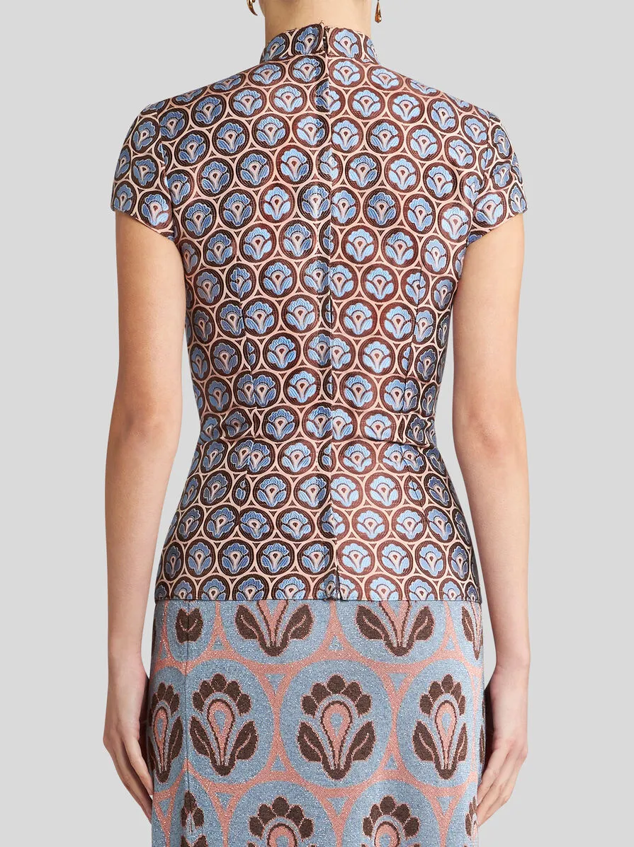 TOP IN JACQUARD LUCIDO