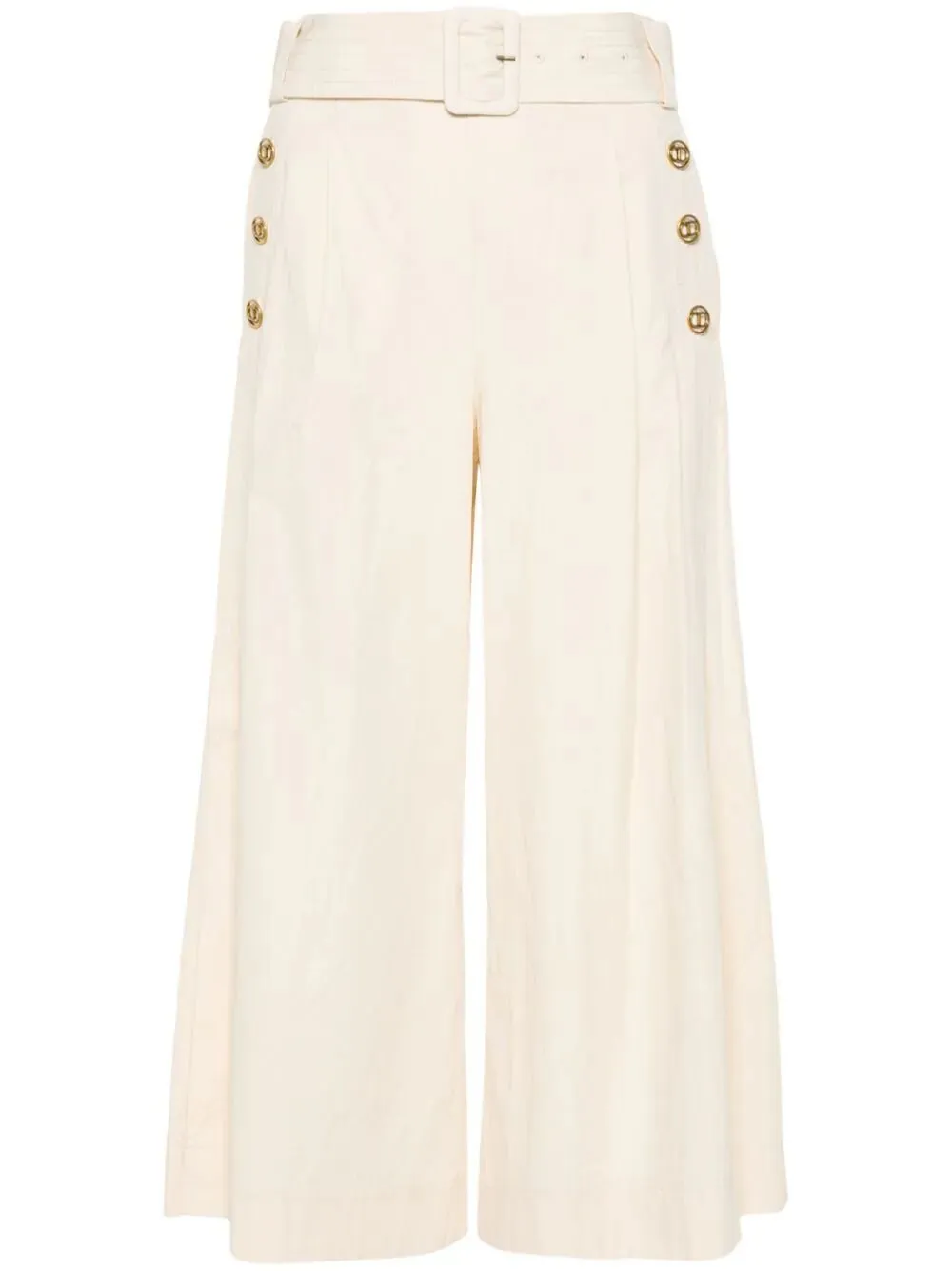 TWINSET WIDE LEG TROUSER WITH SPLIT