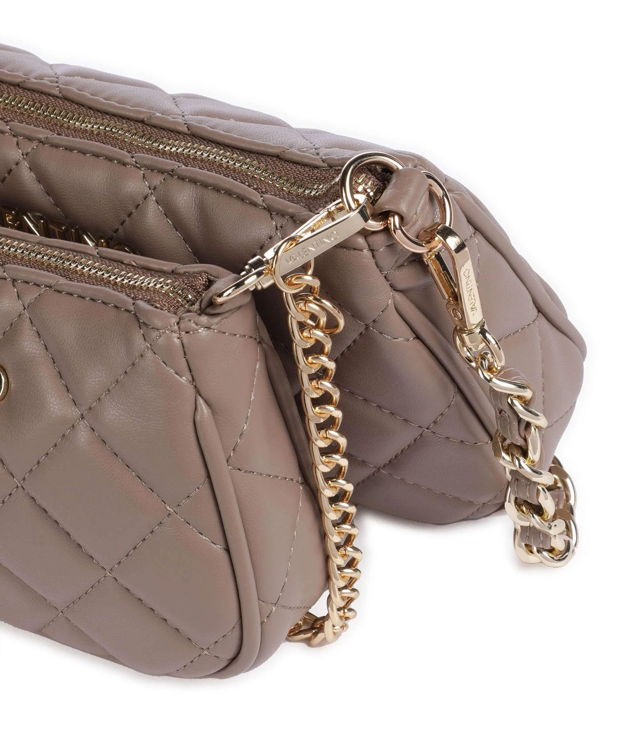  Valentino Bags Ocarina Borsa a tracolla pelle sintetica taupe  