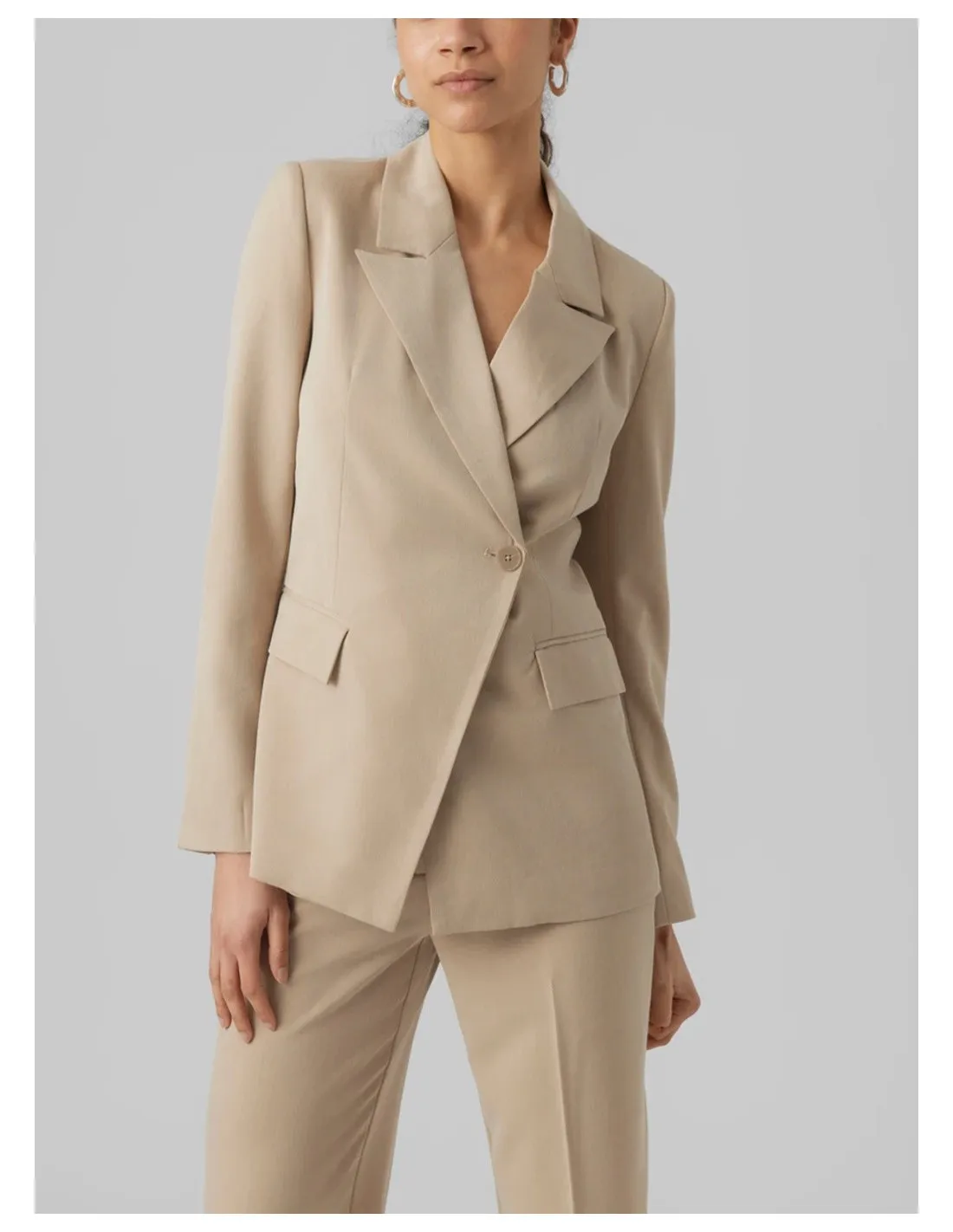 VERO MODA DONNA VMESME LS FITTED BLAZER VMA