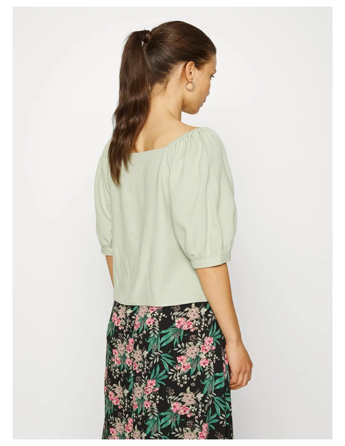 VERO MODA TOP DONNA,VMJESMILO 2/4 TOP WVN  GA