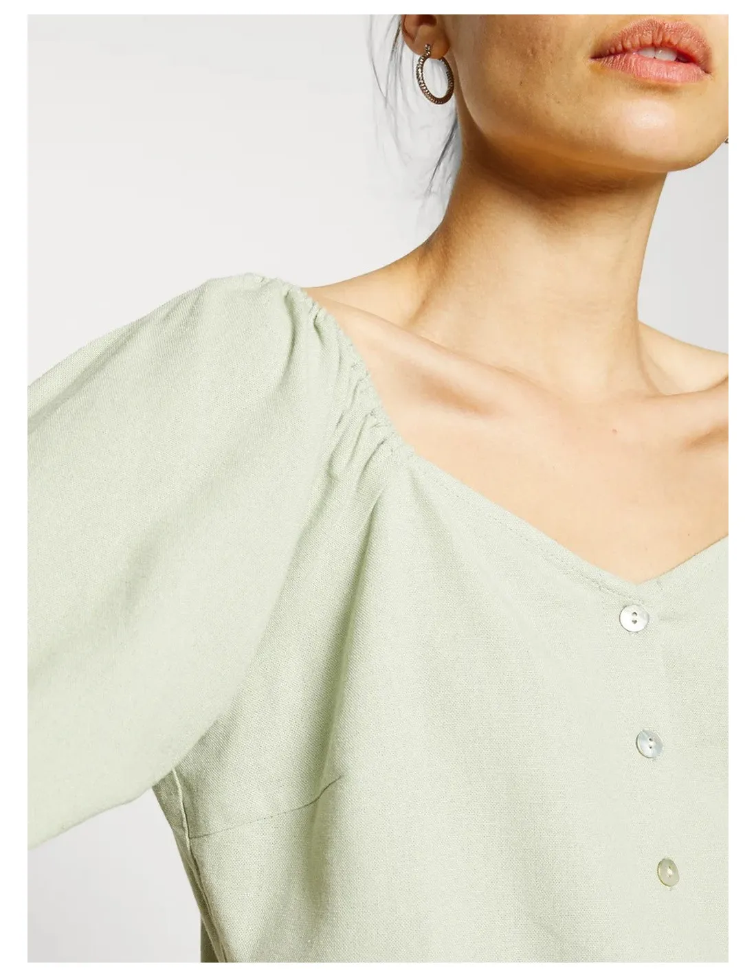 VERO MODA TOP DONNA,VMJESMILO 2/4 TOP WVN  GA