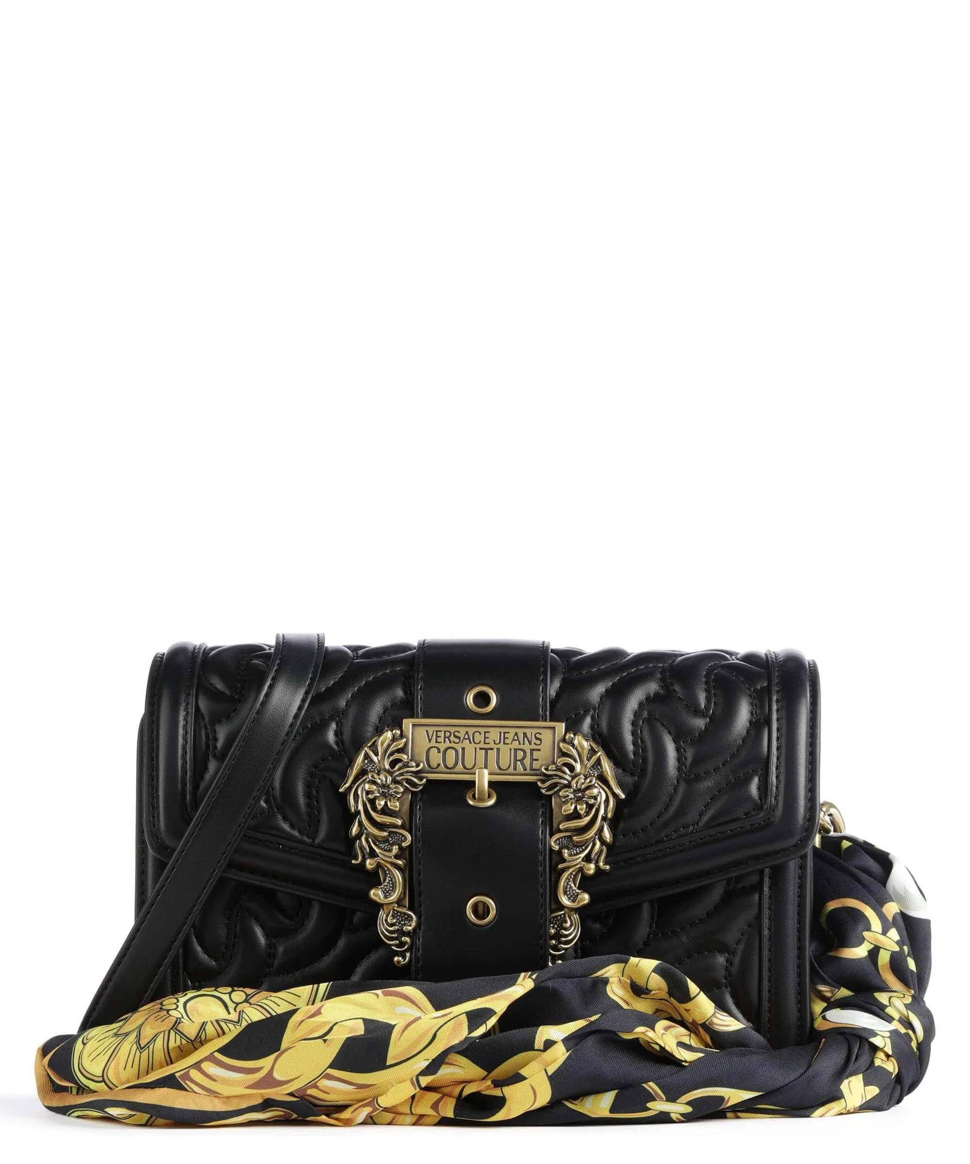  Versace Jeans Couture Couture 01 Borsa a tracolla pelle sintetica nero  