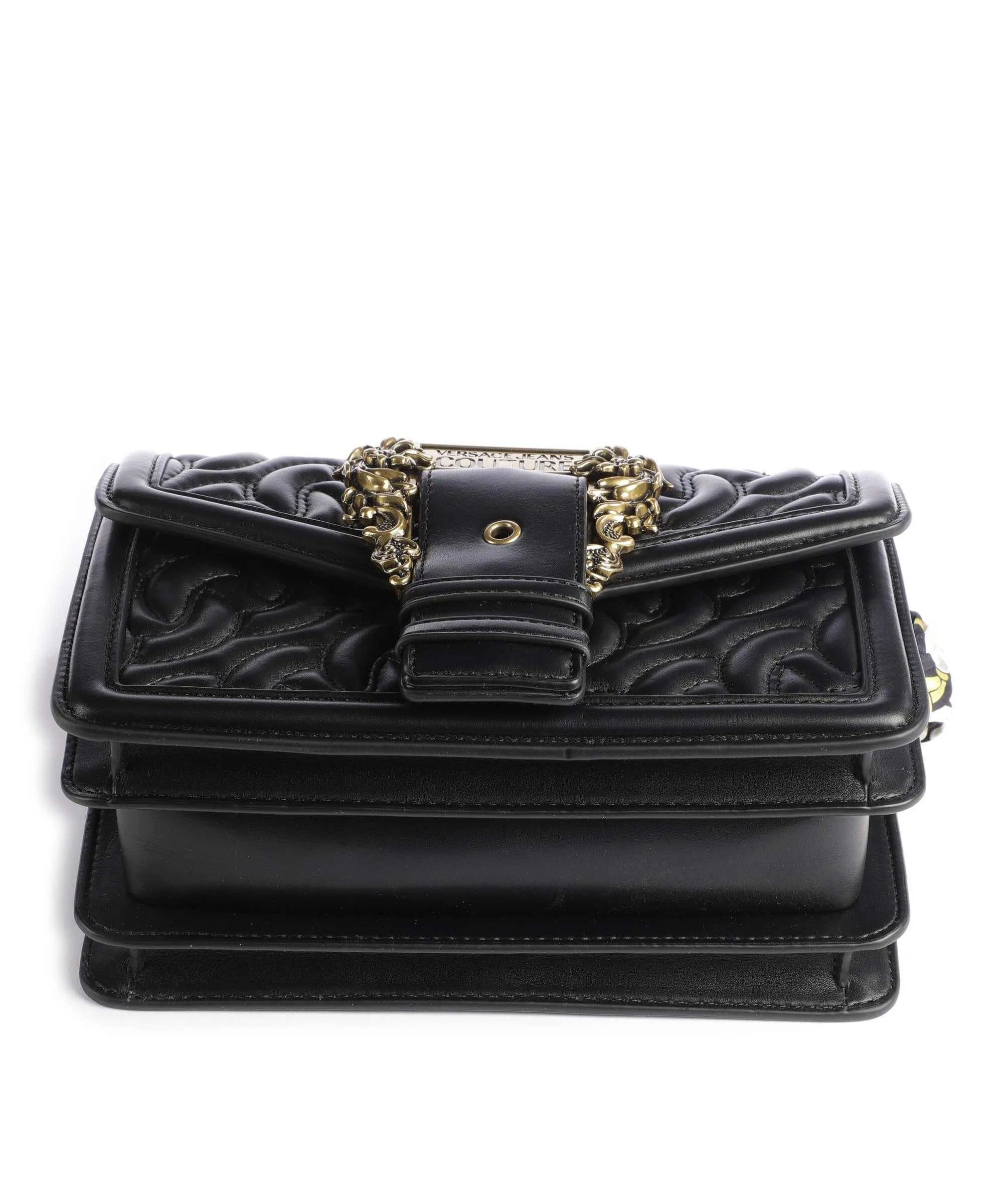  Versace Jeans Couture Couture 01 Borsa a tracolla pelle sintetica nero  