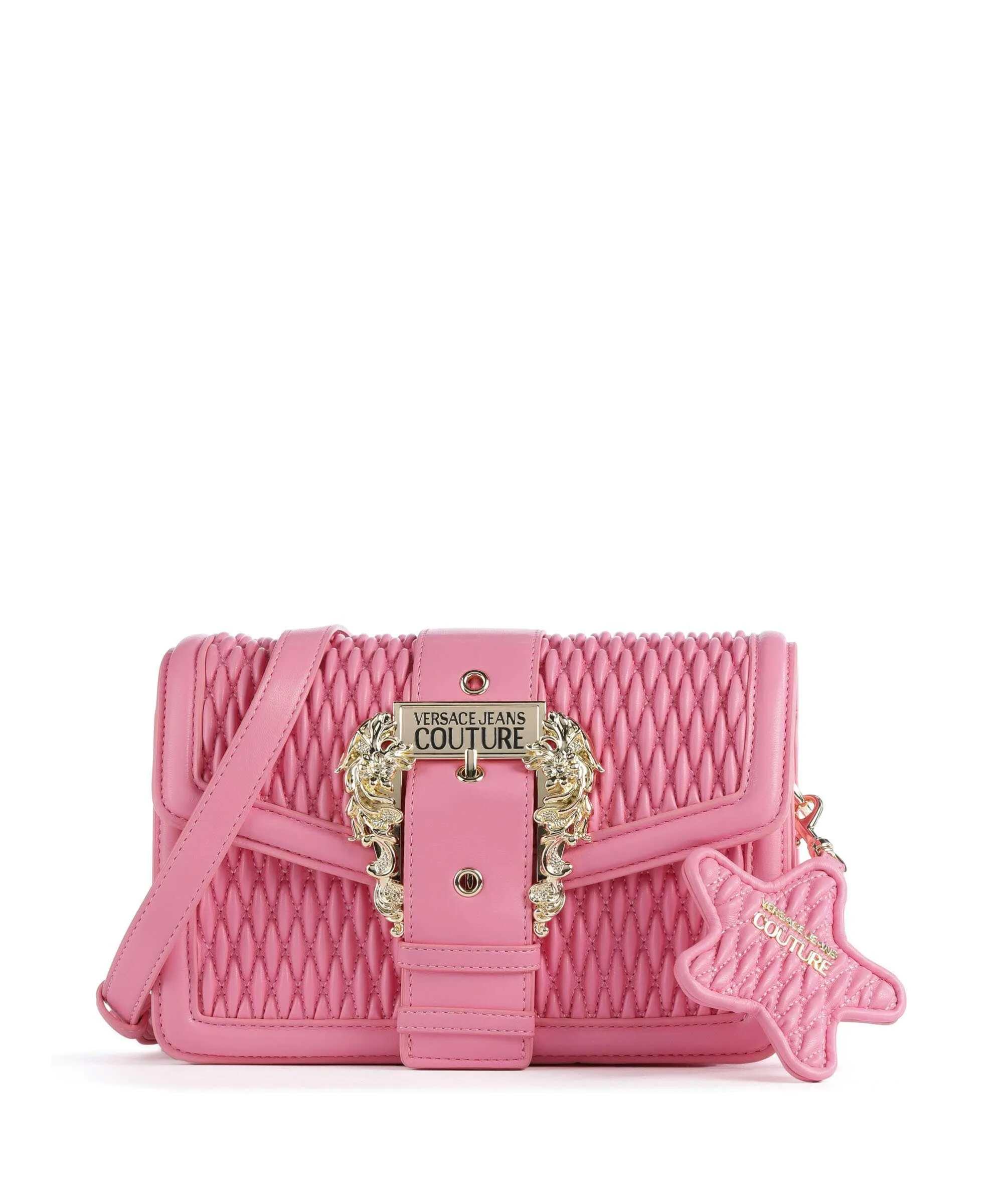  Versace Jeans Couture Couture 01 Borsa a tracolla pelle sintetica rosa  