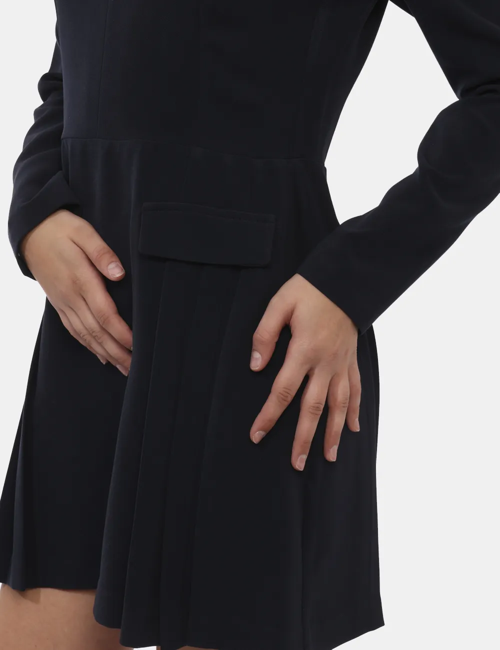 Vestito Materica Blu