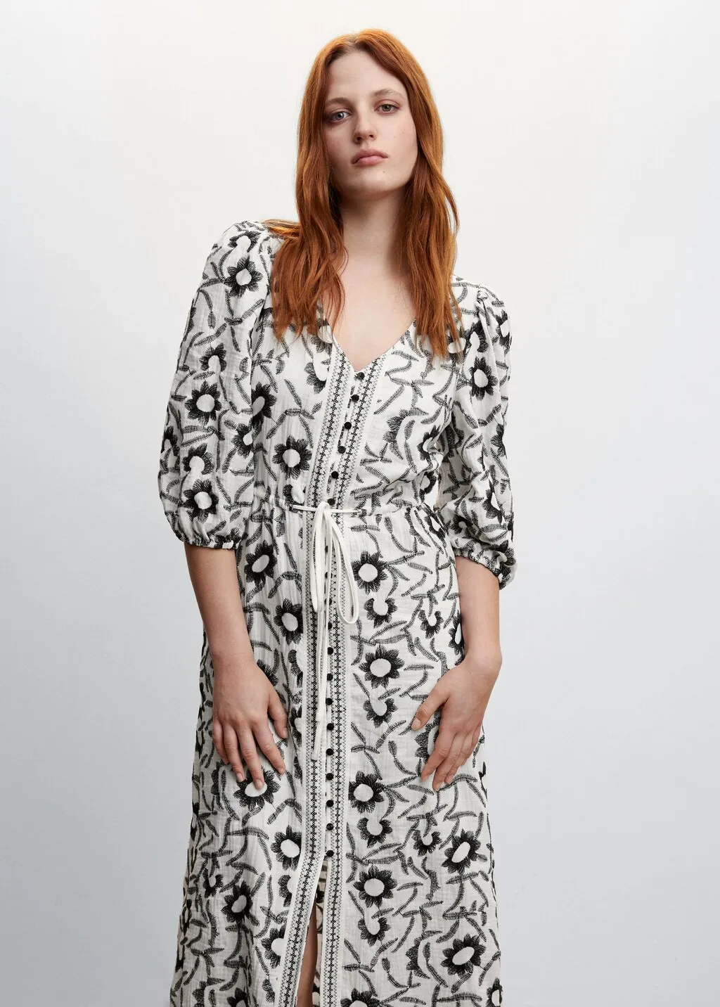 Vestito tipo camicione stampato