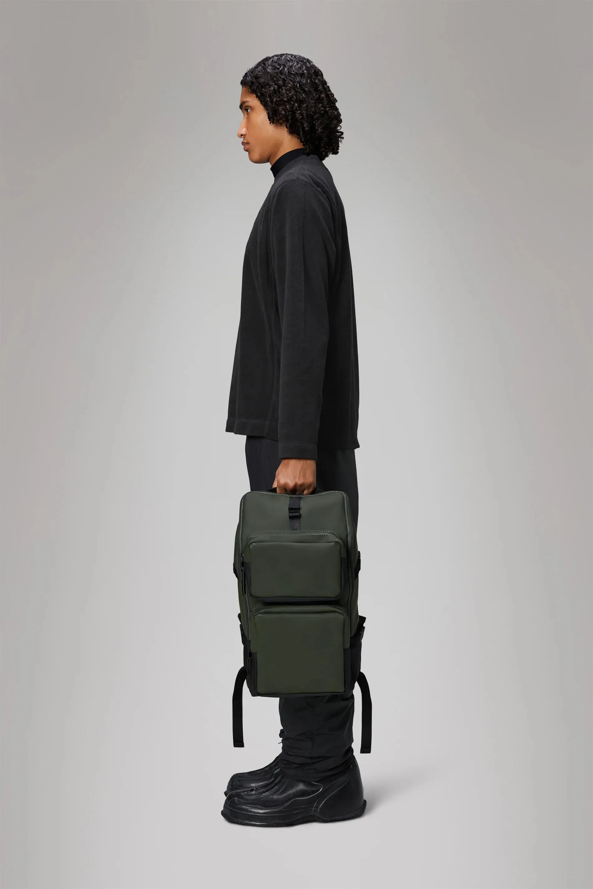 W4-14330 Trail Cargo Backpack Green  
