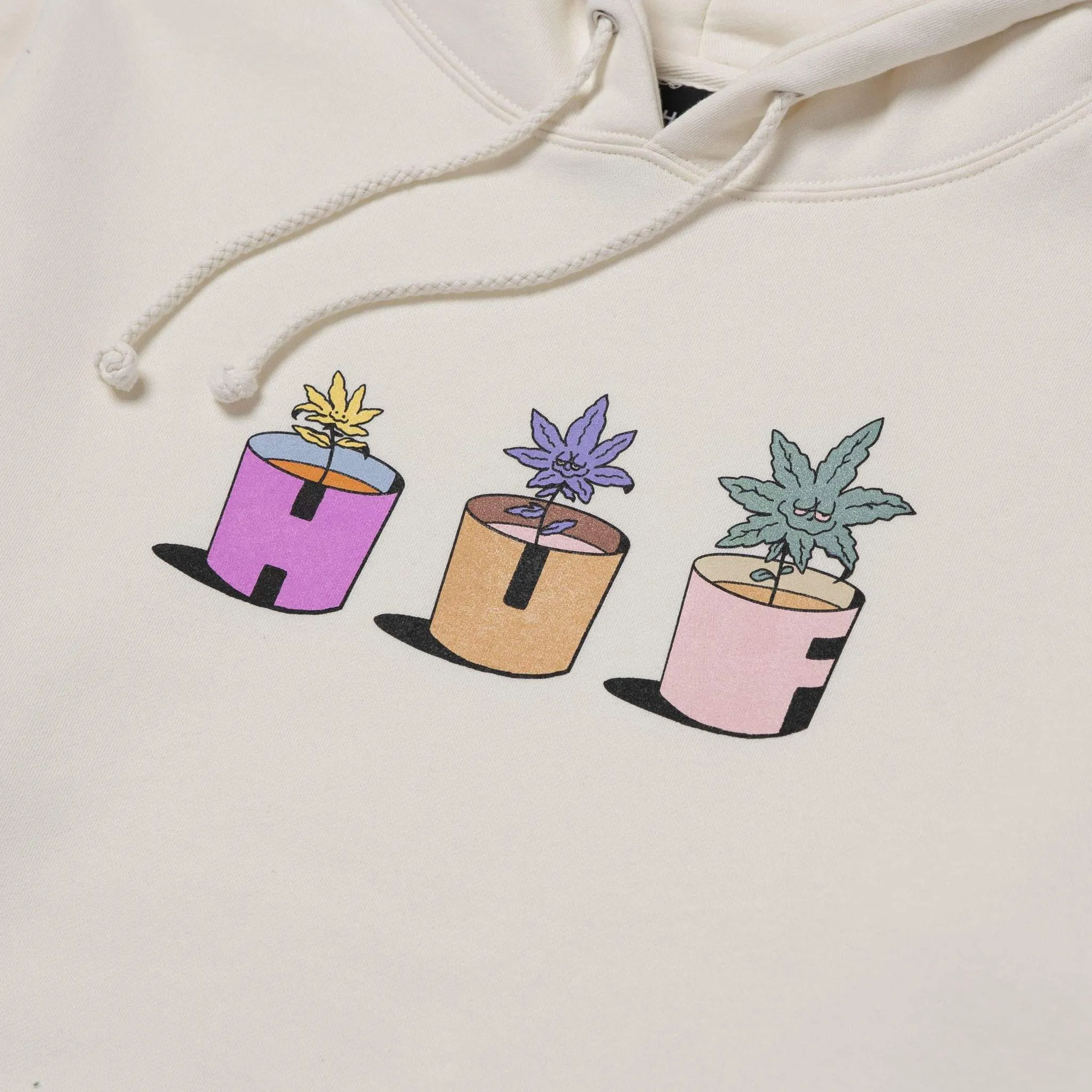 WATER YOUR GARDEN P/O HOODIE - NATURAL