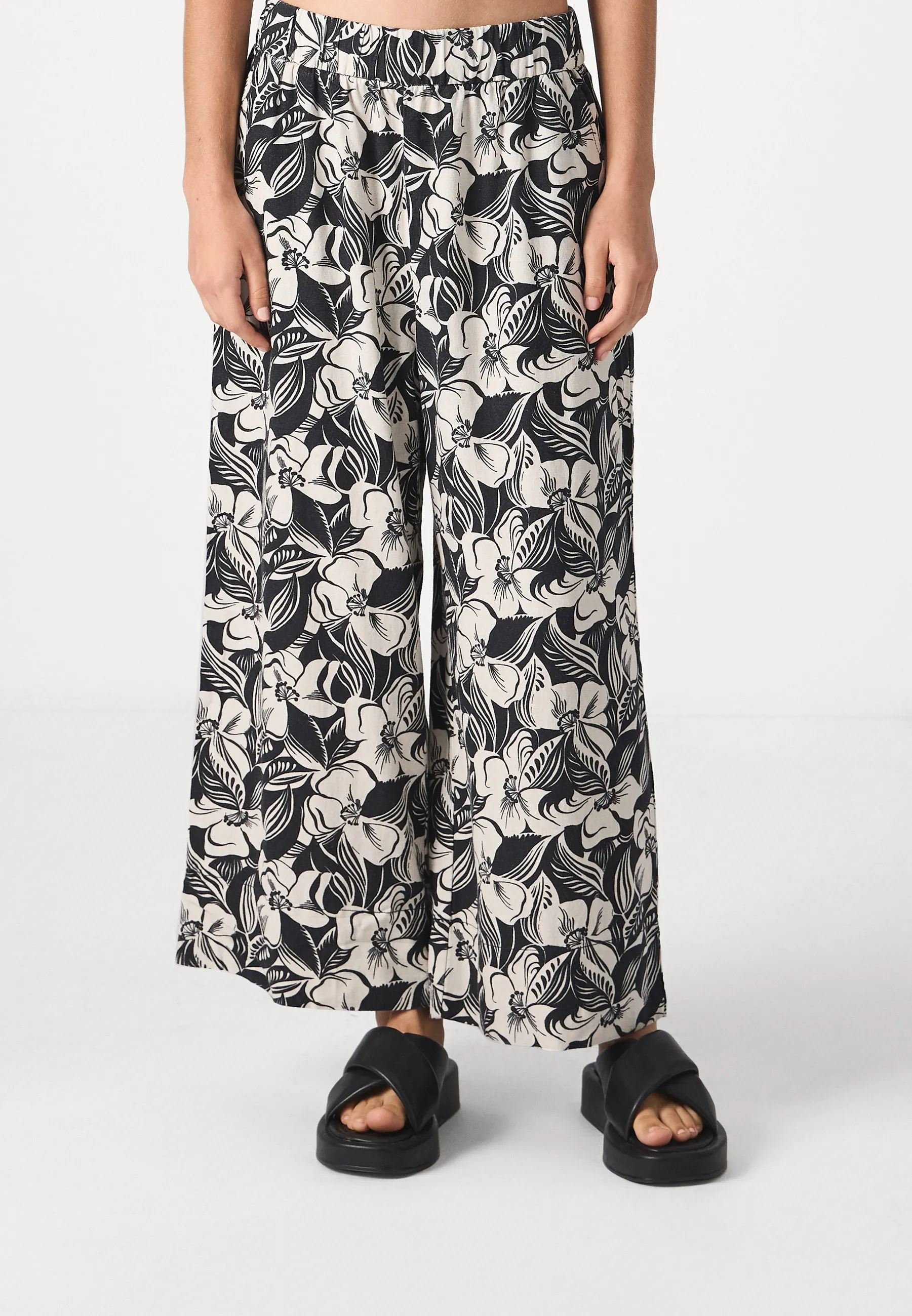 WIDE LEG CROP  - Pantaloni