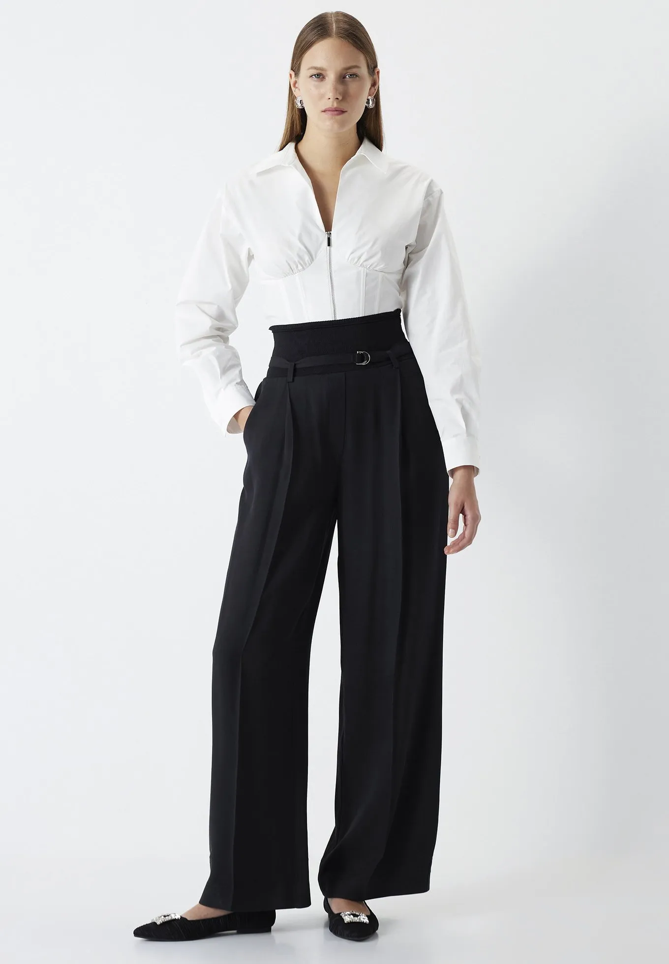 WIDE LEG FIT - Pantaloni