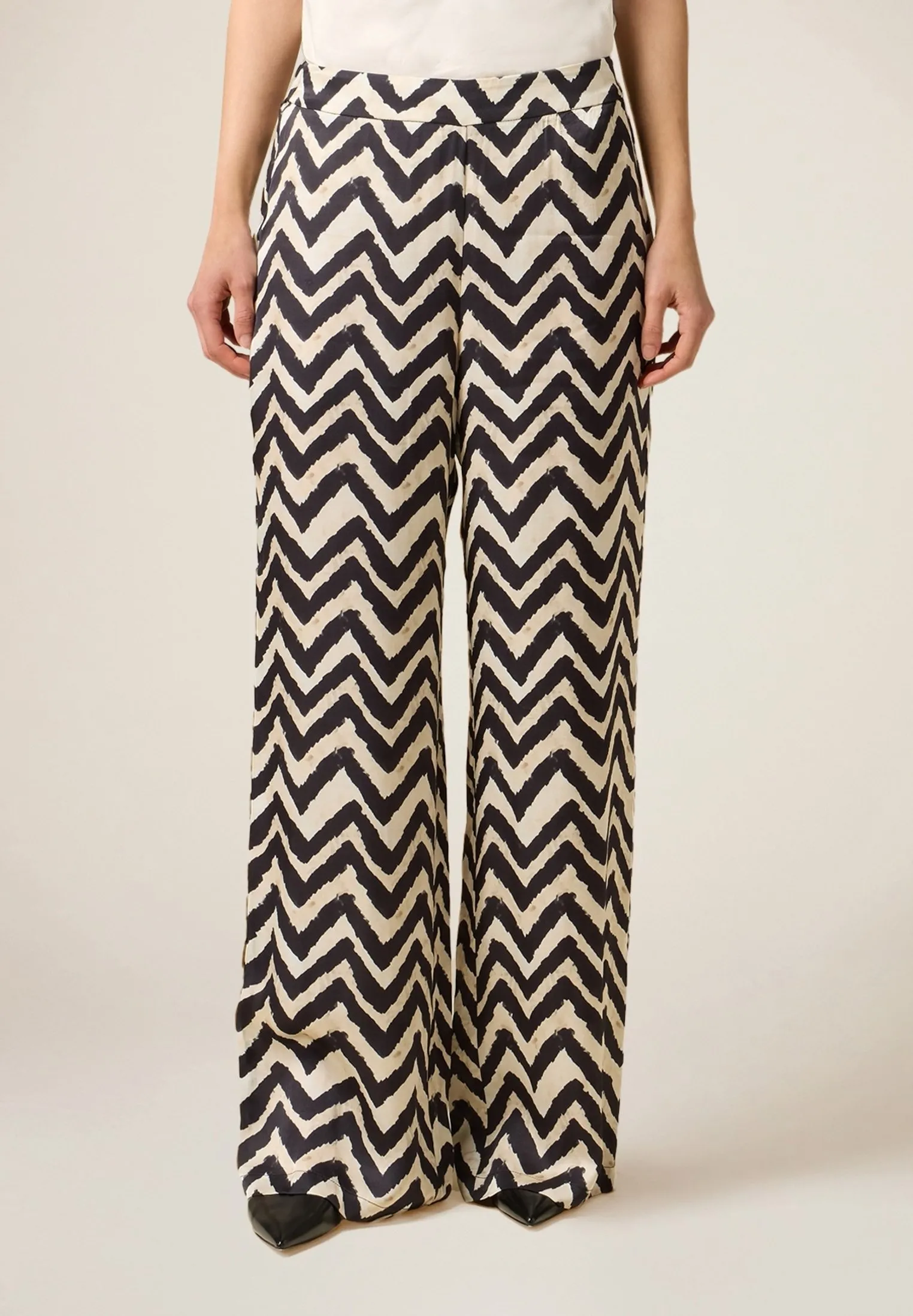 WIDE LEG IN  FANTASIA - Pantaloni