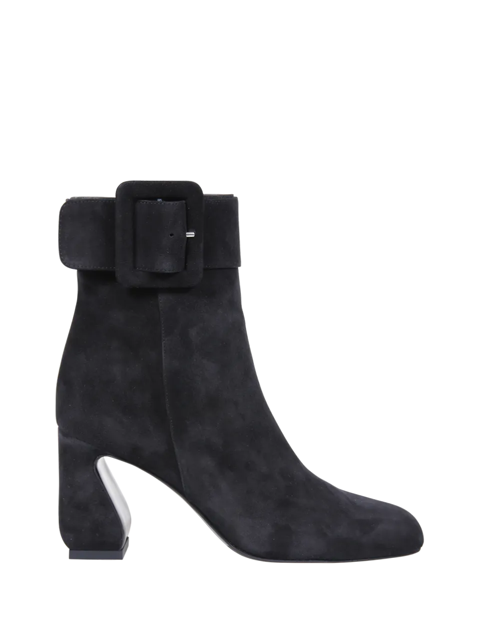 WOMAN SI ROSSI BLACK LEATHER BOOTIE