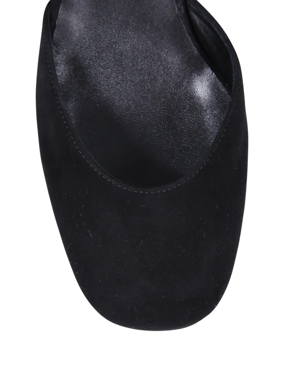 WOMAN SI ROSSI BLACK LEATHER PUMP