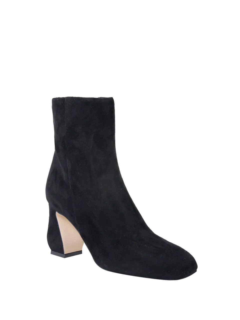 WOMAN SI ROSSI BLACK SUEDE BOOTIE