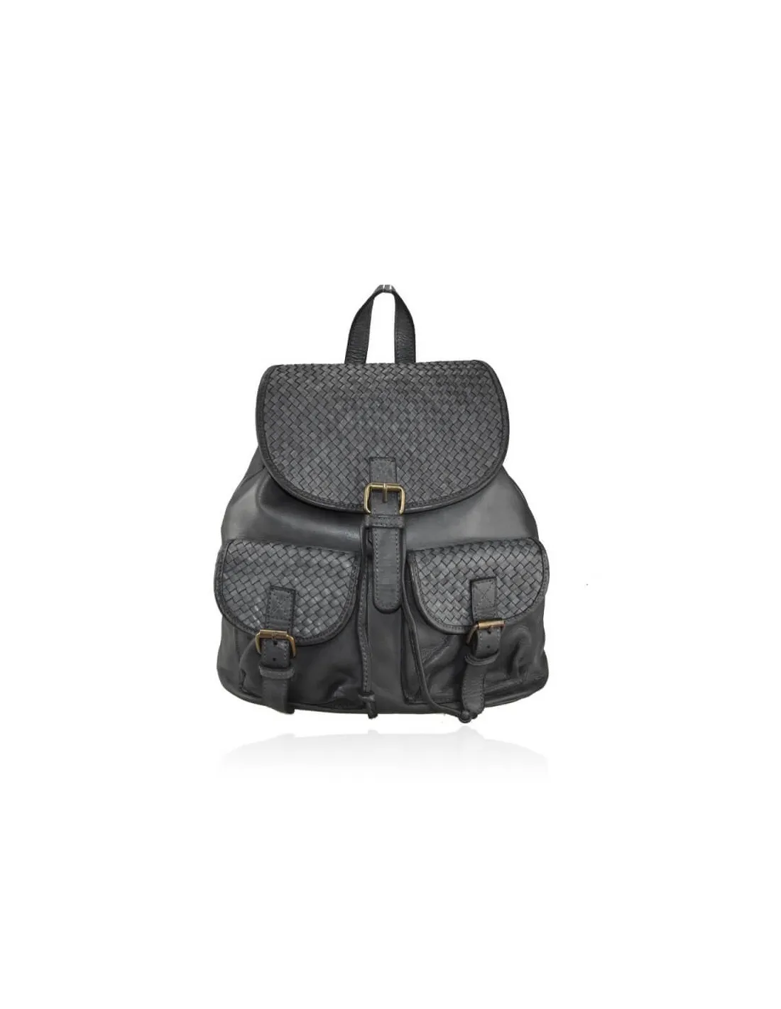Zaino in vera pelle, made in Italy