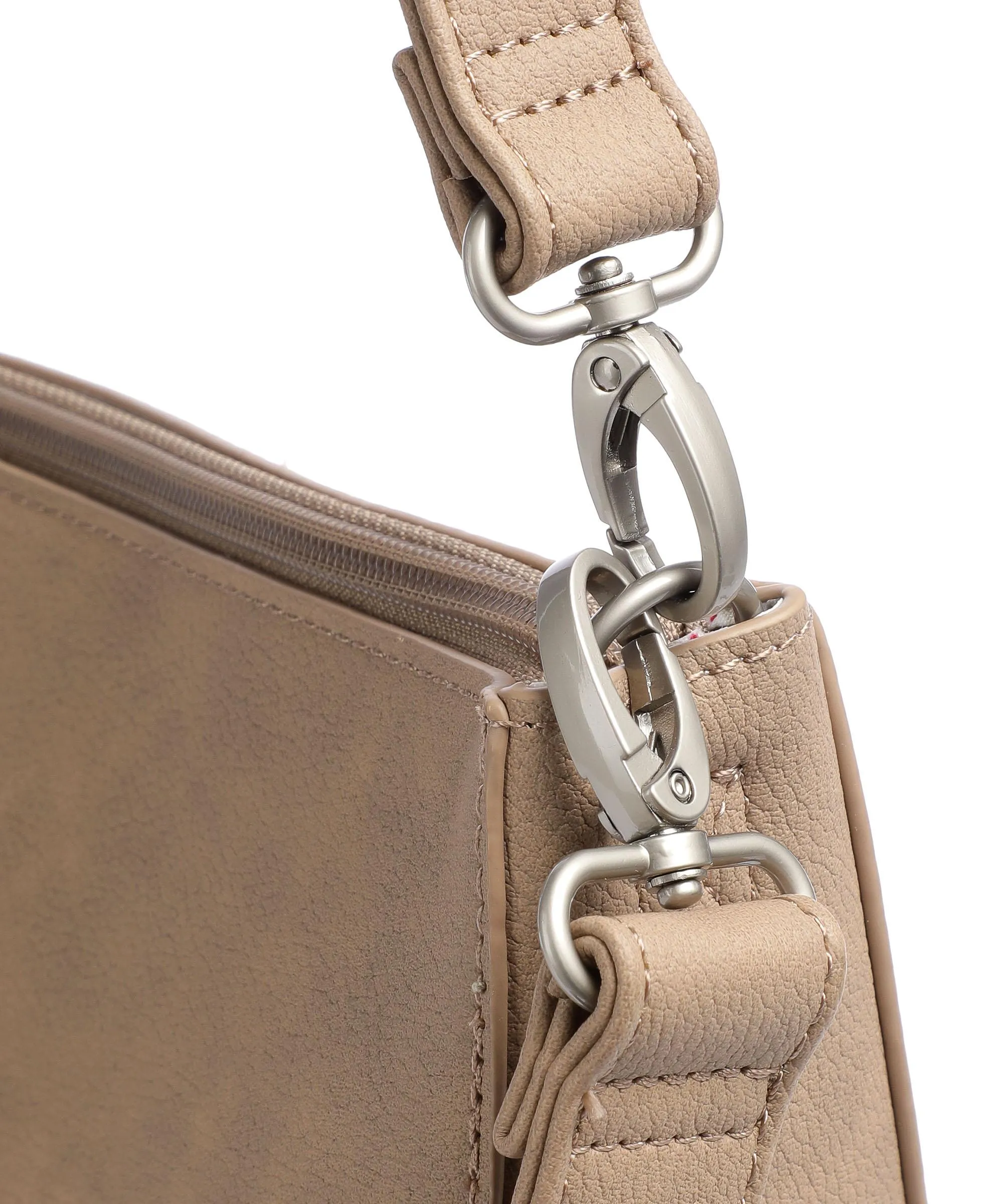  Zwei Mademoiselle.M M110 Borsa hobo pelle sintetica beige  