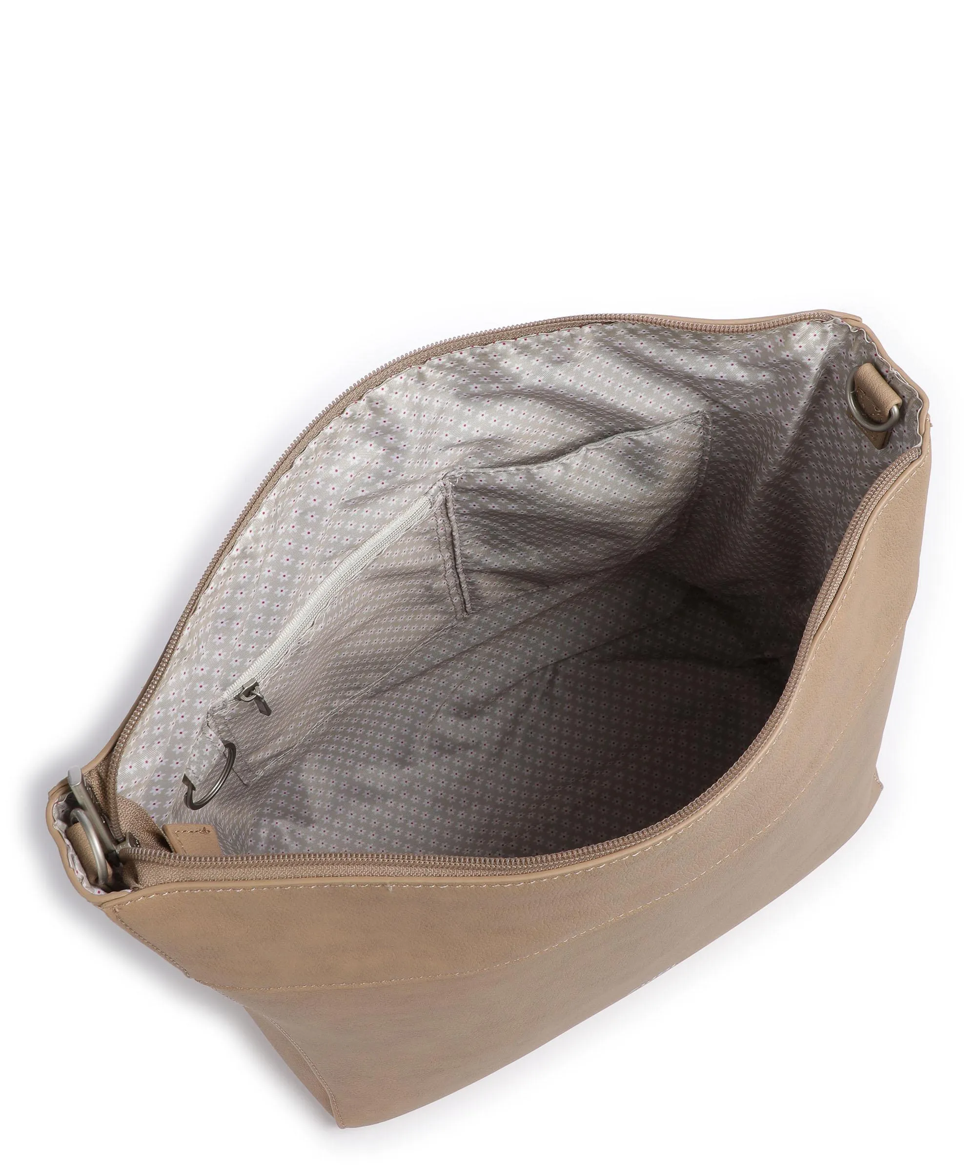  Zwei Mademoiselle.M M110 Borsa hobo pelle sintetica beige  